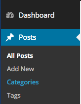 post categories