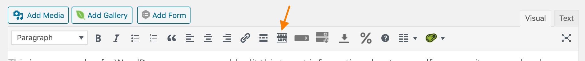 Toggle Toolbar