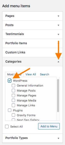 add a category page